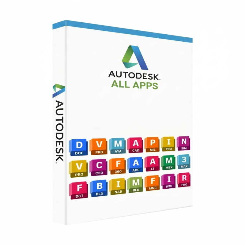 autodesk all apps – 1 year subscription | for windows and mac