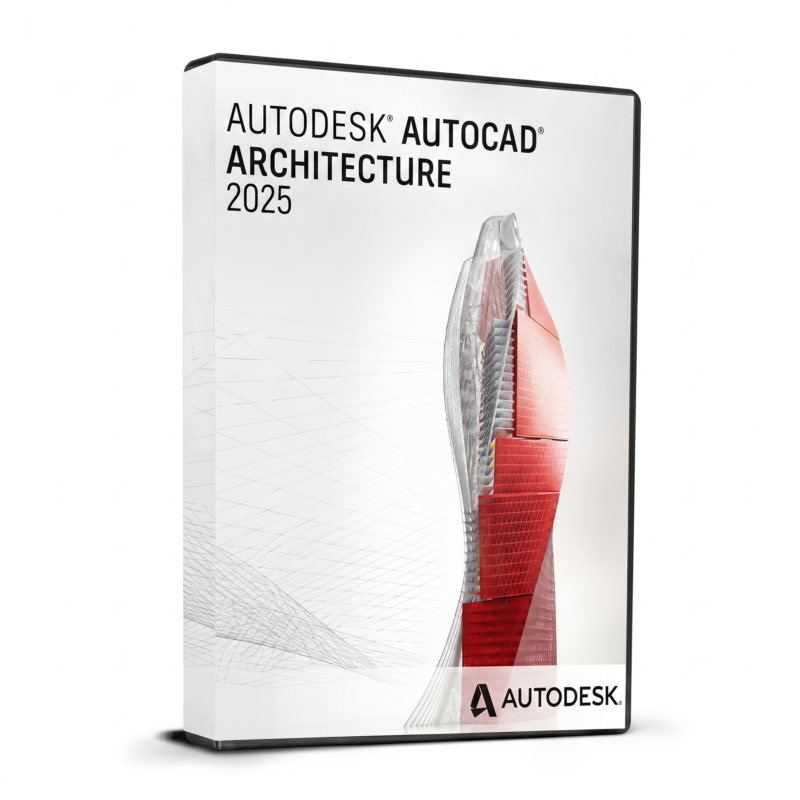 autodesk autocad architecture 2025 (windows only) (1 device, 1 year) – autodesk key – global