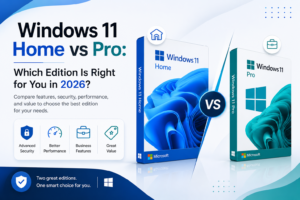 Windows 11 Home vs Pro: Which Edition Is Right for You in 2026?