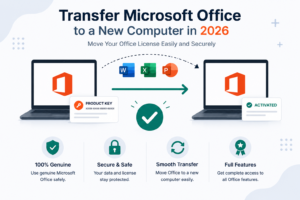 How to Transfer Microsoft Office to a New Computer in 2026